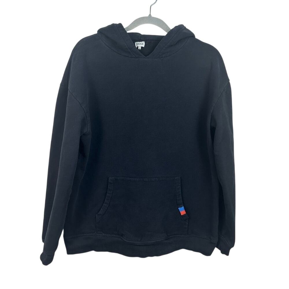 KULE Hoodie‎ Women Small Black Excellent Classic Cotton Pullover Sweatshirt